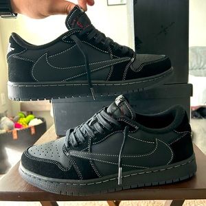Nike Travis Scott x Air Jordan 1 Black Phantom